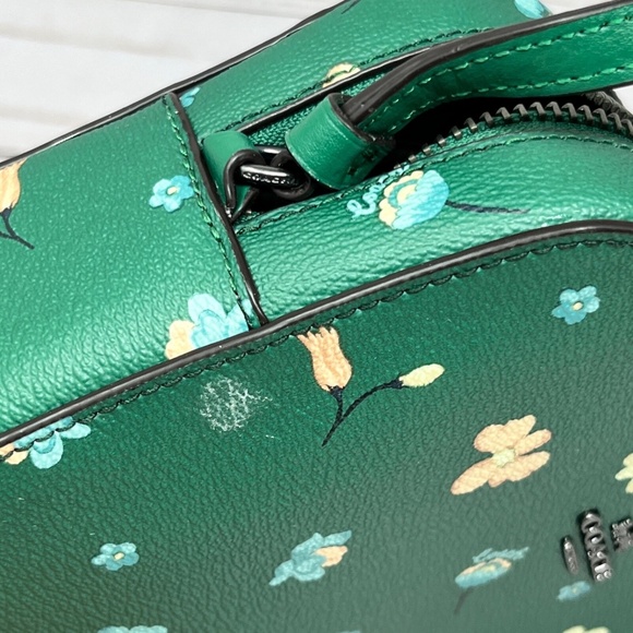 Coach Small Crossbody Bag With Mystical Floral Print - New with cosmetic defect - Picture 13 of 14